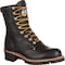 Georgia Boot Men's Logger Work Boot, 8.5 M, Leather, 8 in Height, Black G8120 - alternate 1